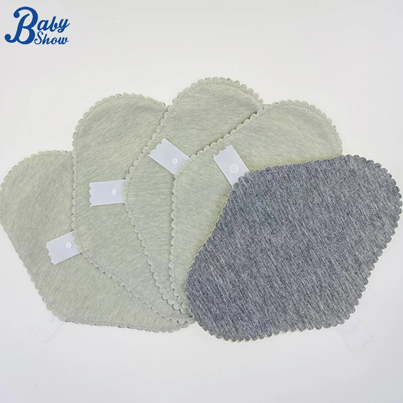 Babyshow-almohadillas menstruales de algodón con forro de grafeno absorbente, impermeables, lavables, reutilizables, talla S/M/L, 1 unidad, ligeras