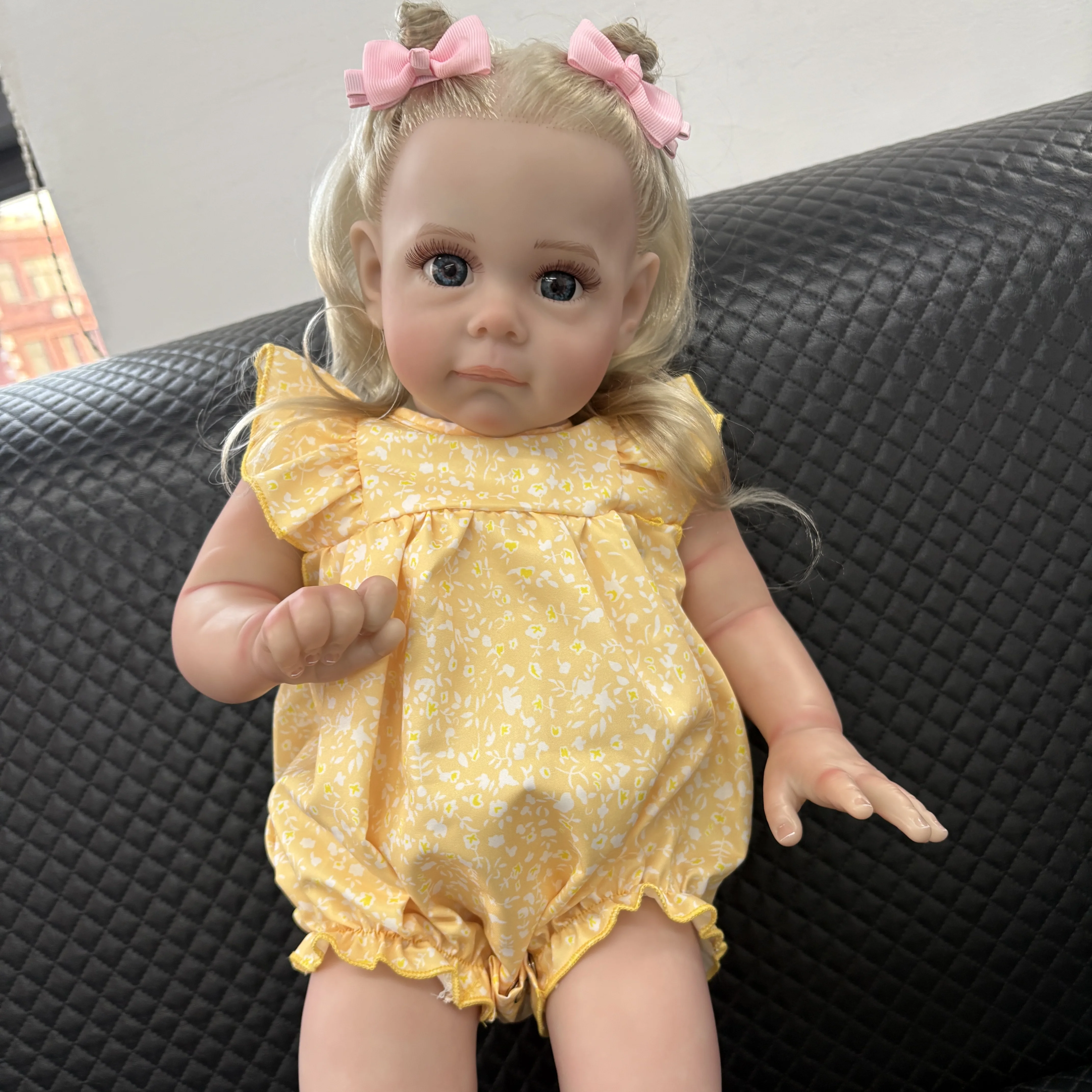 Muñeca renacida Maggie piel 3D tacto suave - imagen 2