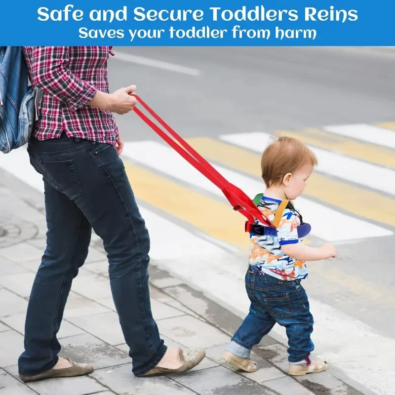 Riendes antipérdida cómodas para bebés – Arnés de paseo seguro - imagen 4