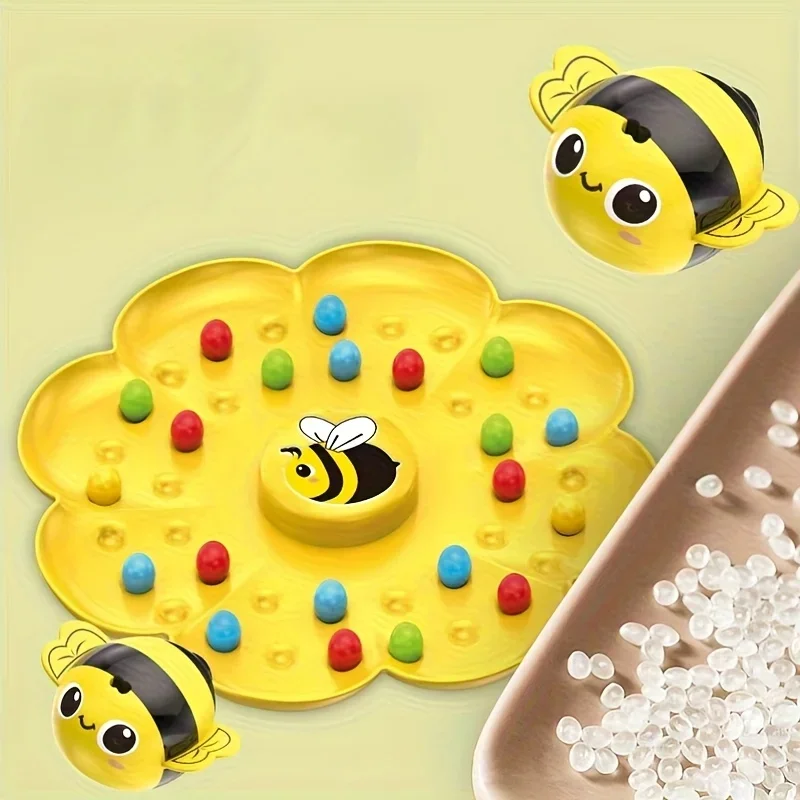 Juego de mesa multifuncional Little Bumblebee, rompecabezas, juguetes de pesca, juguetes educativos interactivos para niños, regalo de Navidad, juego familiar - imagen 5