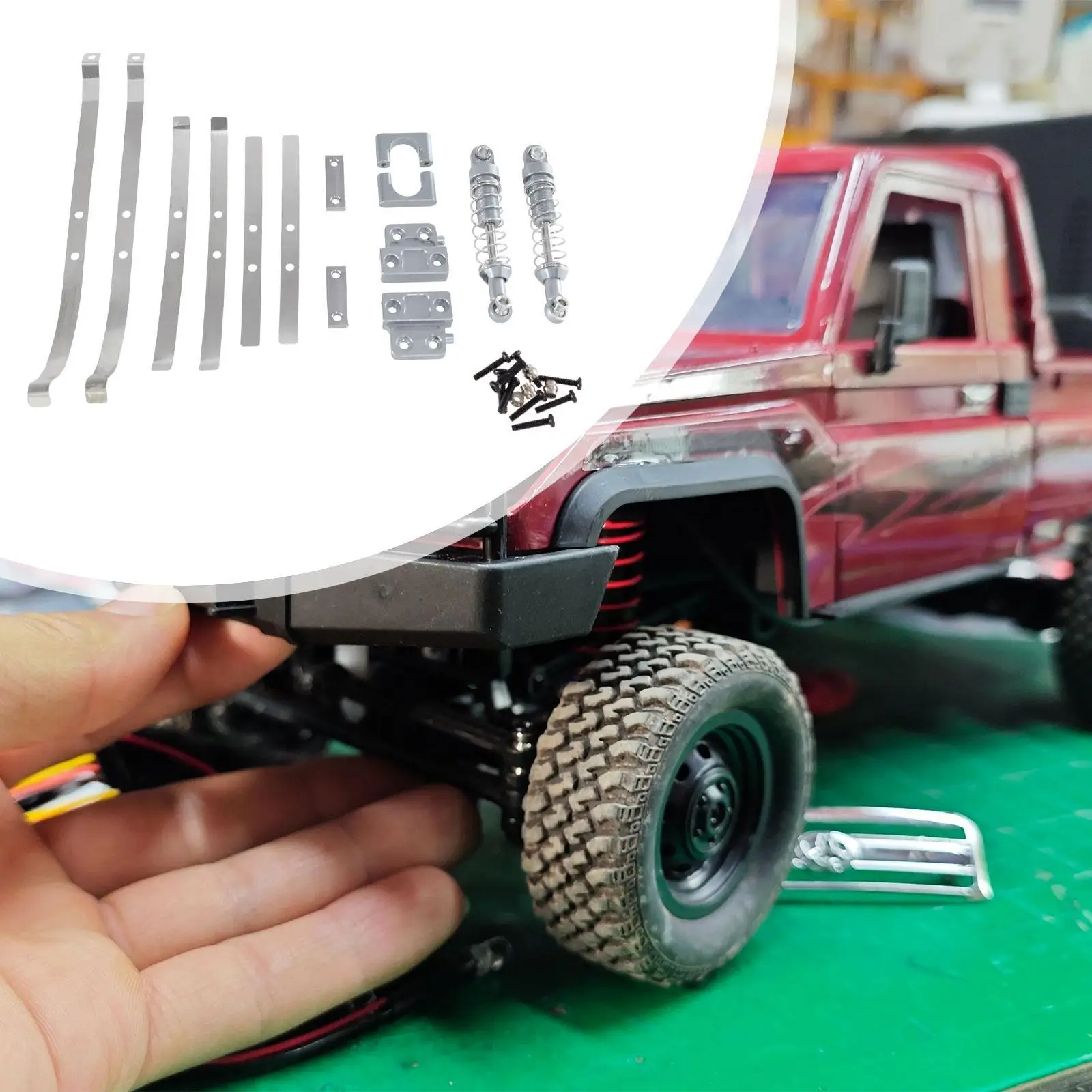 RC Car Upgrade Parts RC Model Vehicle Parts RC Car Truck DIY Upgrades Kits Spare RC Car Upgrade Parts RC Model Vehicle Parts RC Car Truck DIY Upgrades Kits Spare
