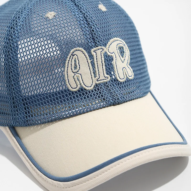 Gorra de béisbol de malla para exteriores para niños, gorro de béisbol fino para estudiantes, gorra Snapback para niño y niña, sombrero de pesca de Hip Hop a la moda para chico - imagen 5