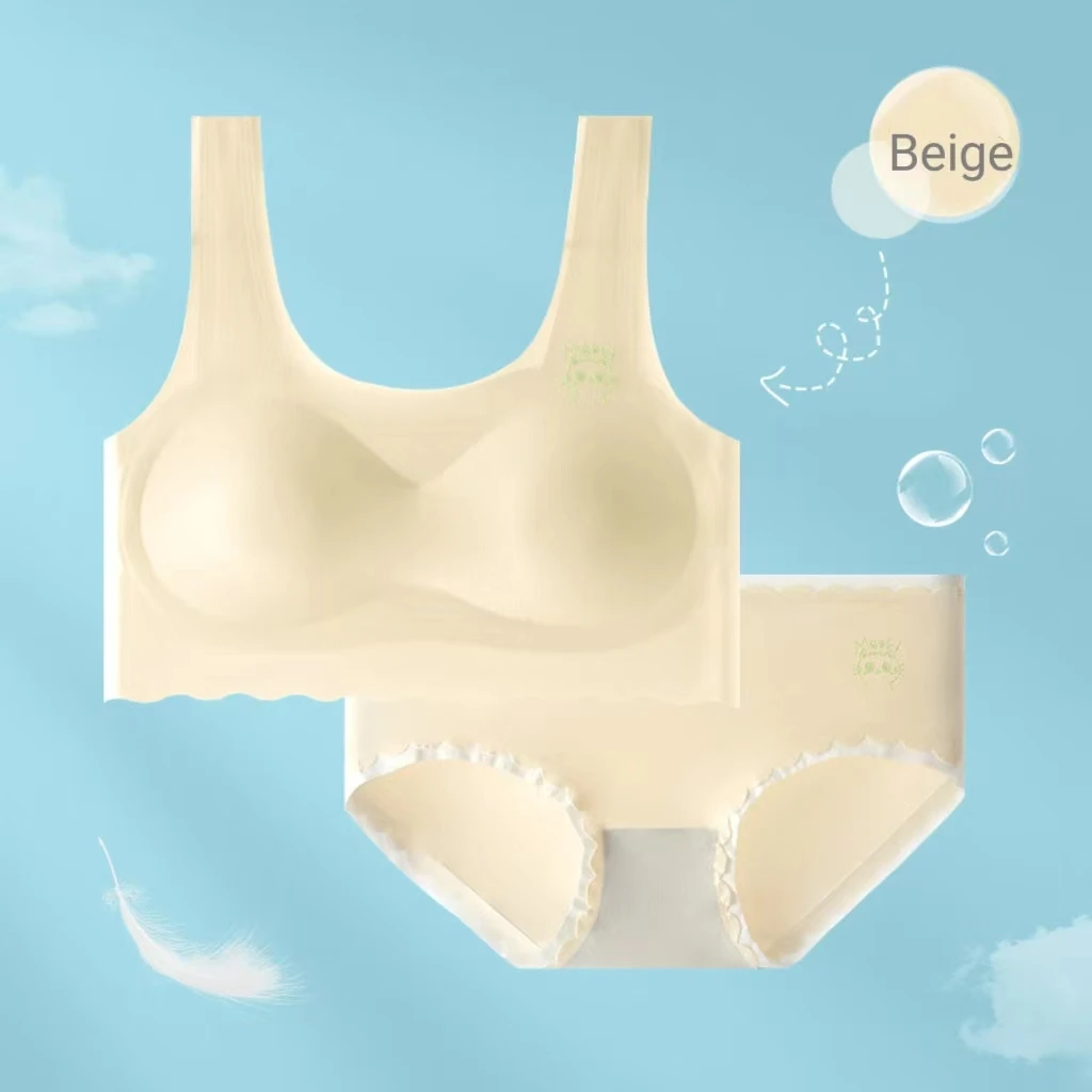 Sujetador y bragas para adolescentes en desarrollo – Sin costuras - imagen 5