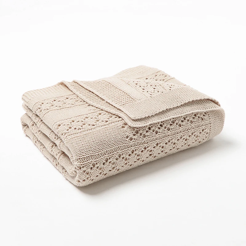 Mantas reversibles de punto suave para bebé, cubierta de algodón para recién nacido, cosas para cochecito, Moisés, accesorios de alfombrilla de 100x80cm - imagen 3