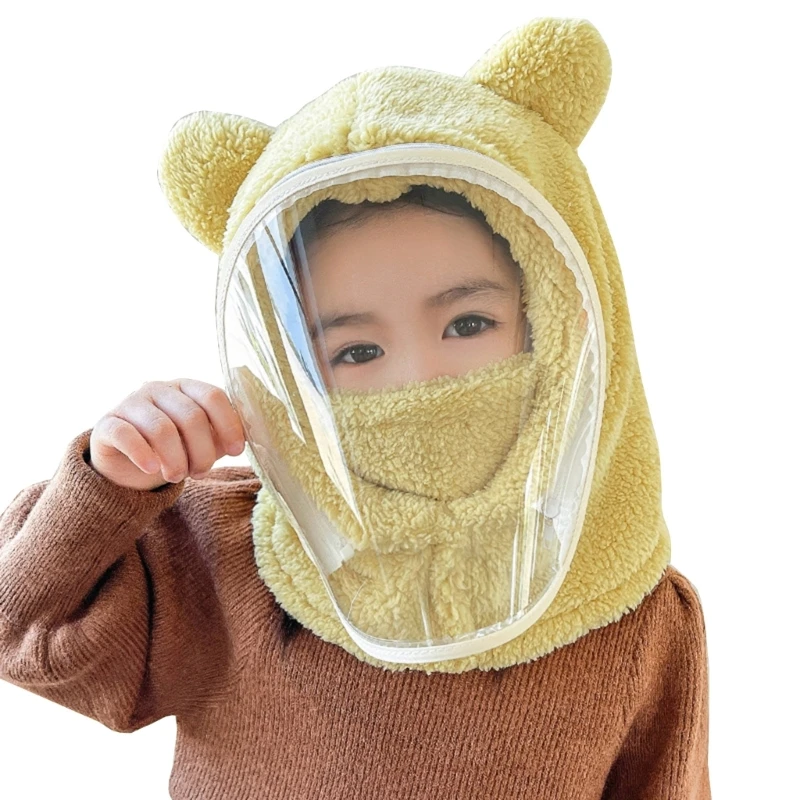 yellow with mask