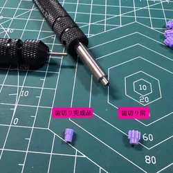 Proyecto D mini herramienta 4WD para fresado de piñón
