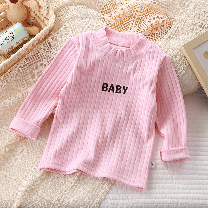 Jersey de manga larga con letras para niños – Tallas bebé e infantil - imagen 3