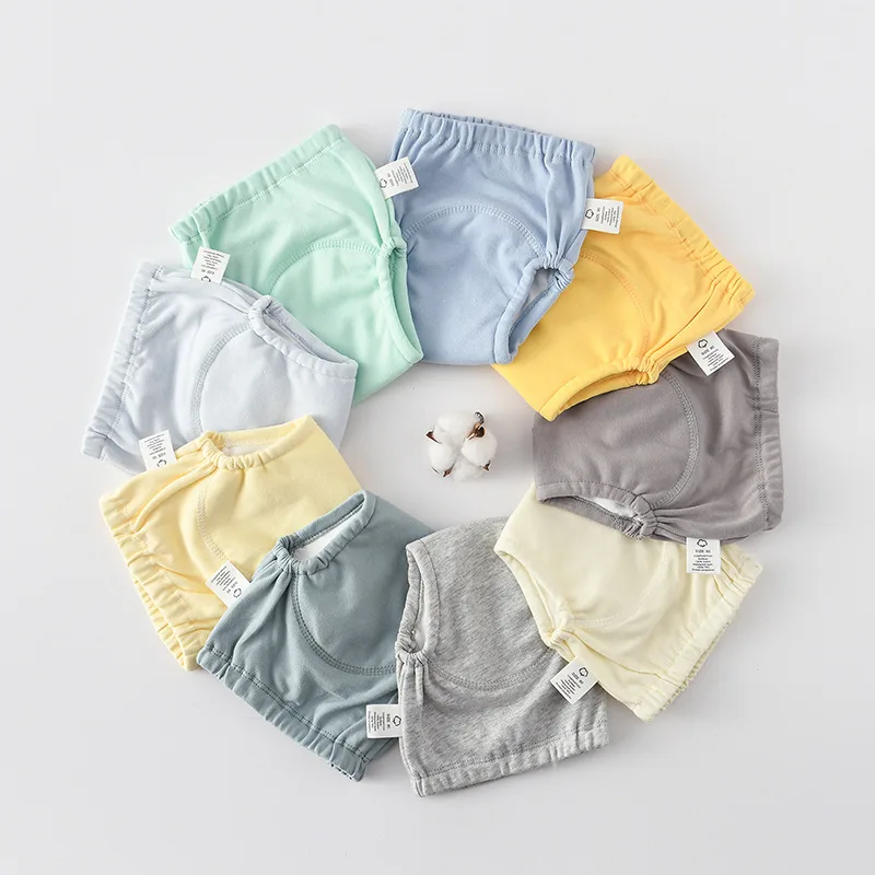 Pantalones de aprendizaje impermeables y reutilizables para bebé - imagen 4