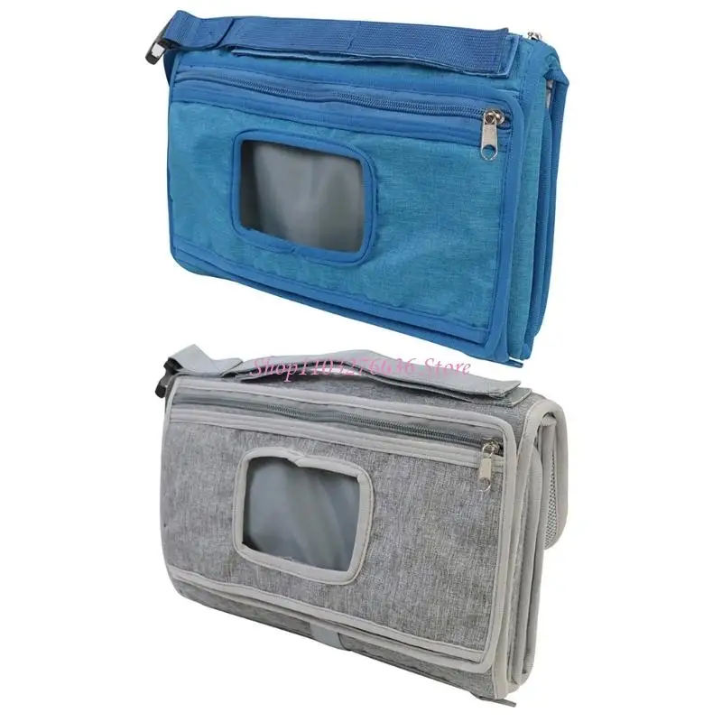 R6FD Mostín pañales impermeable para recién nacidos superficies espaciosas fácil limpiar para aire libre