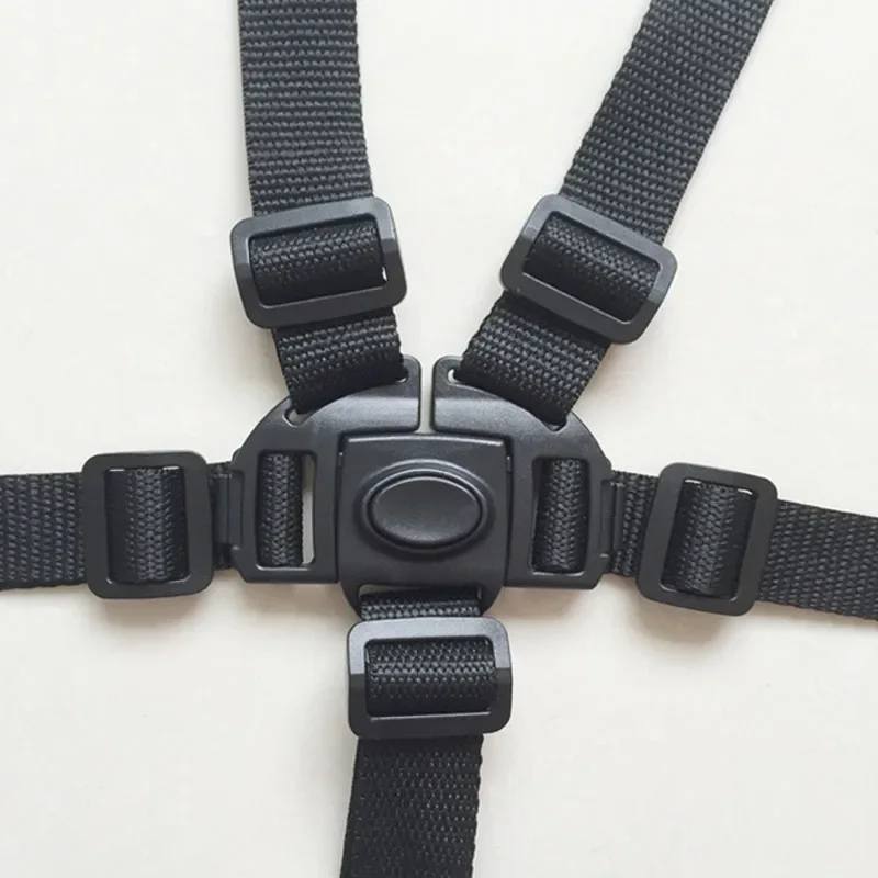 Arnés Universal de 5 puntos para bebé, cinturón de seguridad para cochecito, silla alta, cochecito para niños - imagen 5