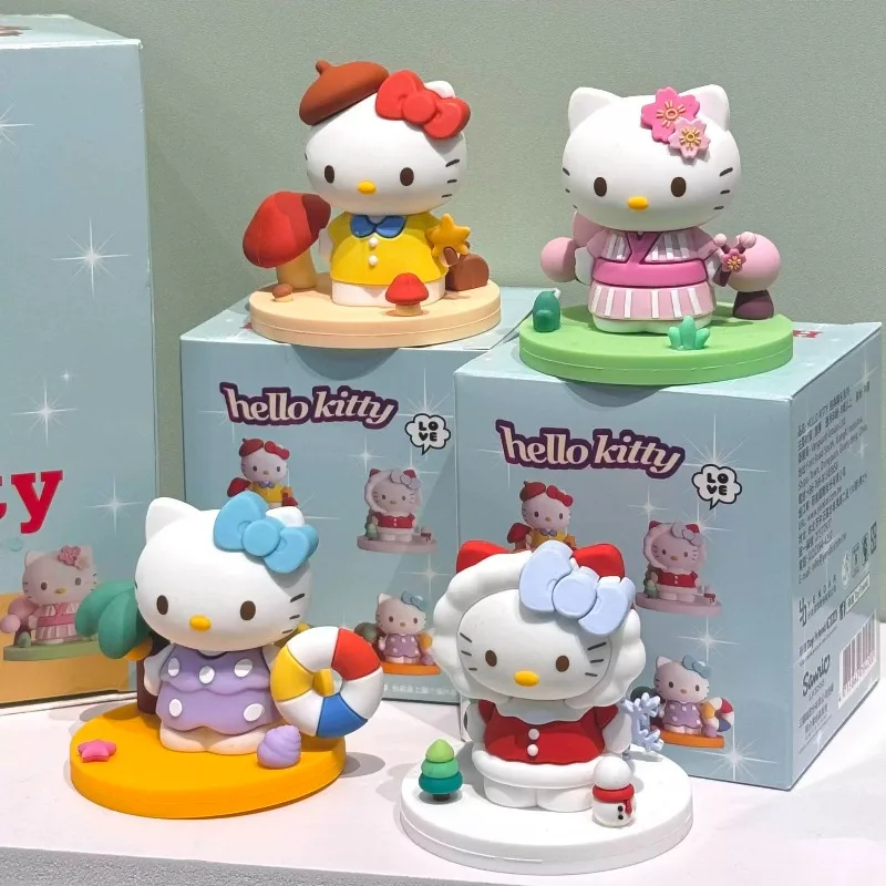 Sanrio Hello Kitty muñeca figura vestido de cuatro estaciones - imagen 4