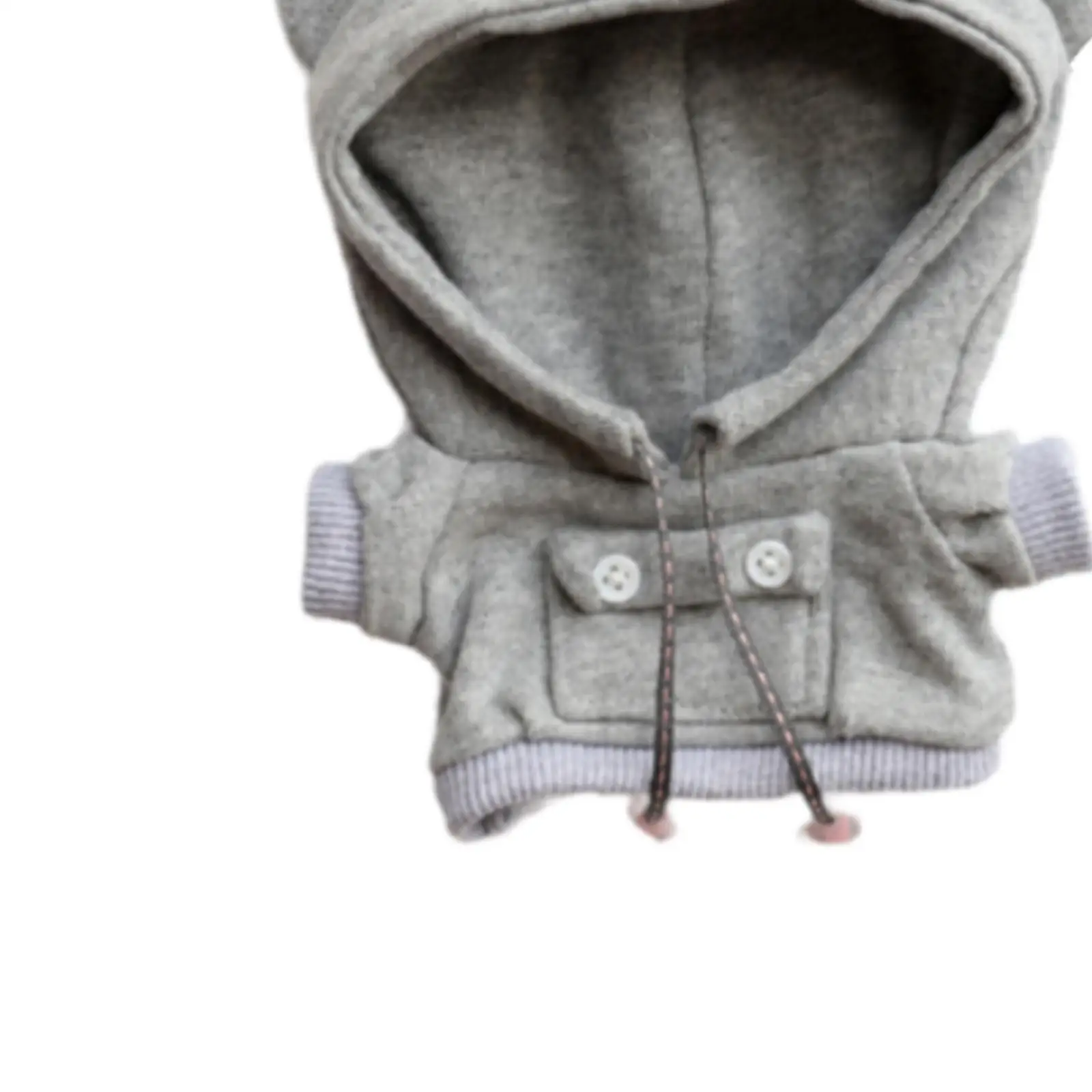 Plush Doll Clothes Stuffed Animals Accessories Hooded Sweatshirt Photo Props Soft Stylish Dress up Costumes Cute Doll Costume