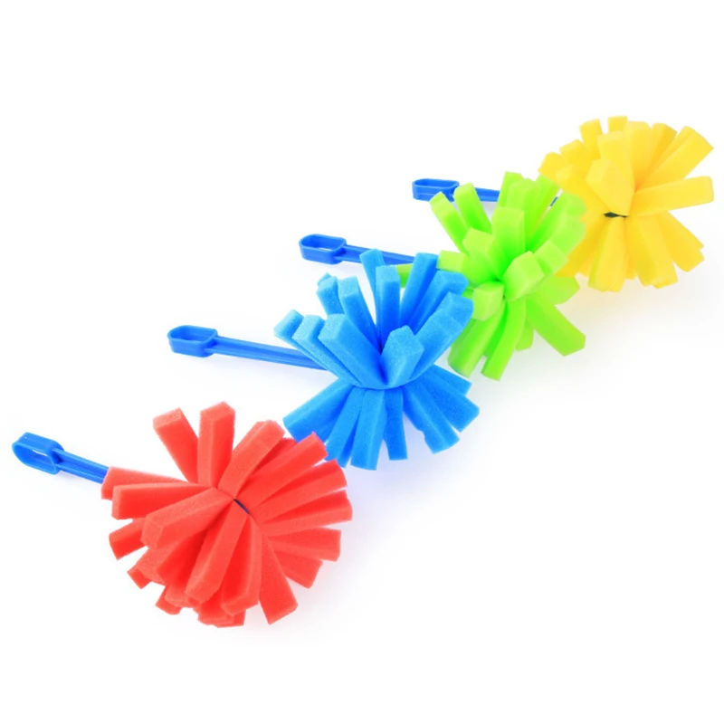 3-6 unids/set varias formas pintura esponja cepillo DIY Graffiti Gadgets escuela Artclass accesorios de dibujo arte herramientas creativas ZYF - imagen 4