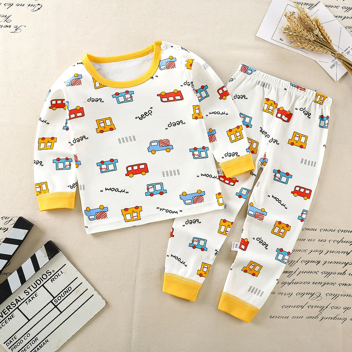 Pijama infantil algodón dibujos para invierno - imagen 4