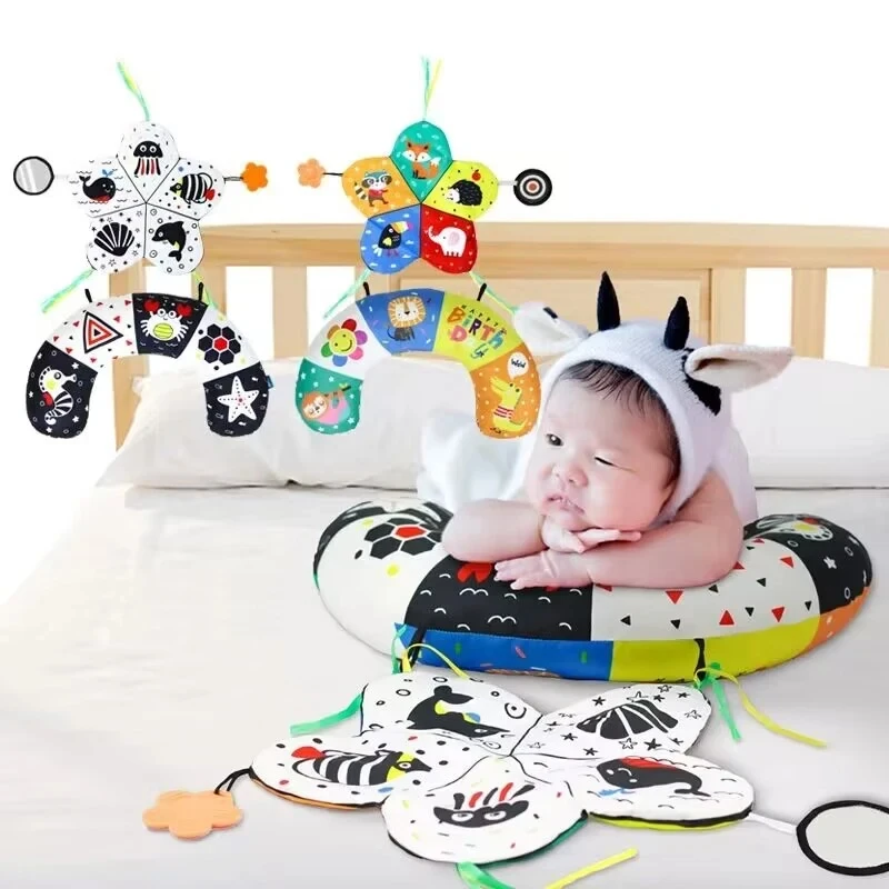Juguetes Montessori de alto contraste para bebe 0 a 18 meses - imagen 5