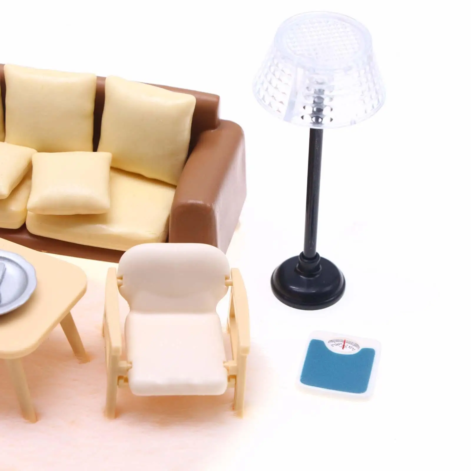 Dollhouse Furniture Pretend Play Toys Photo Props Dolls House Playset Miniature Dollhouse Accessories 1/6 1/12 Table Green Plant