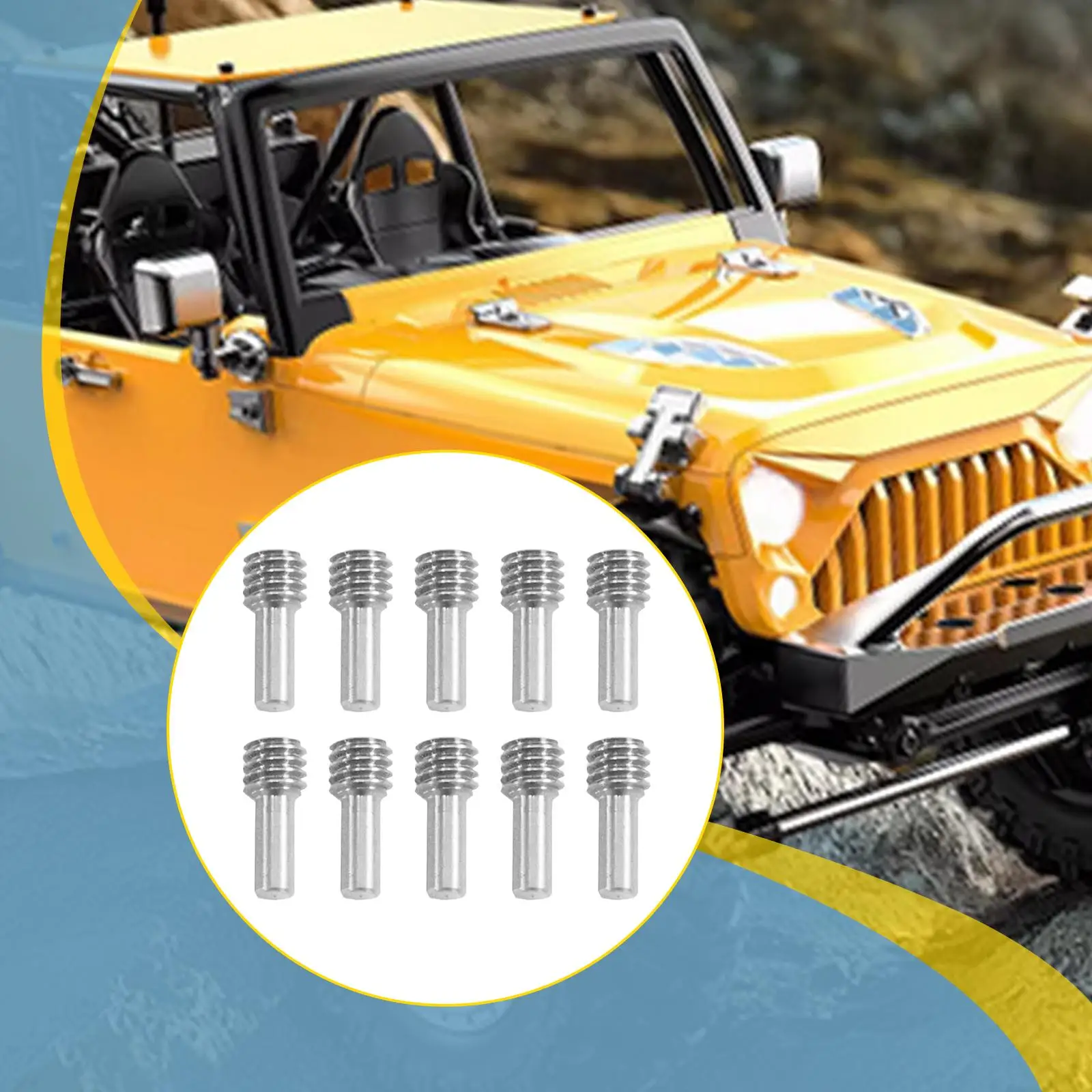 Pasadores de tornillo de acero para eje de transmisión RC - imagen 5