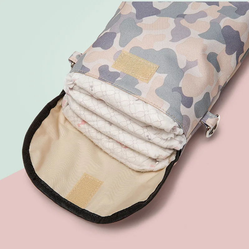 Bolsa de almacenamiento portátil sencilla para apiladores Dipaer, organizador duradero de Color sólido para exteriores para recién nacidos, almacenamiento Dipaer a prueba de polvo - imagen 4