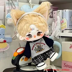 Conjunto camiseta y pantalones cortos de algodón para niños – Muñeca