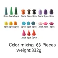 color mixing 63 pcs