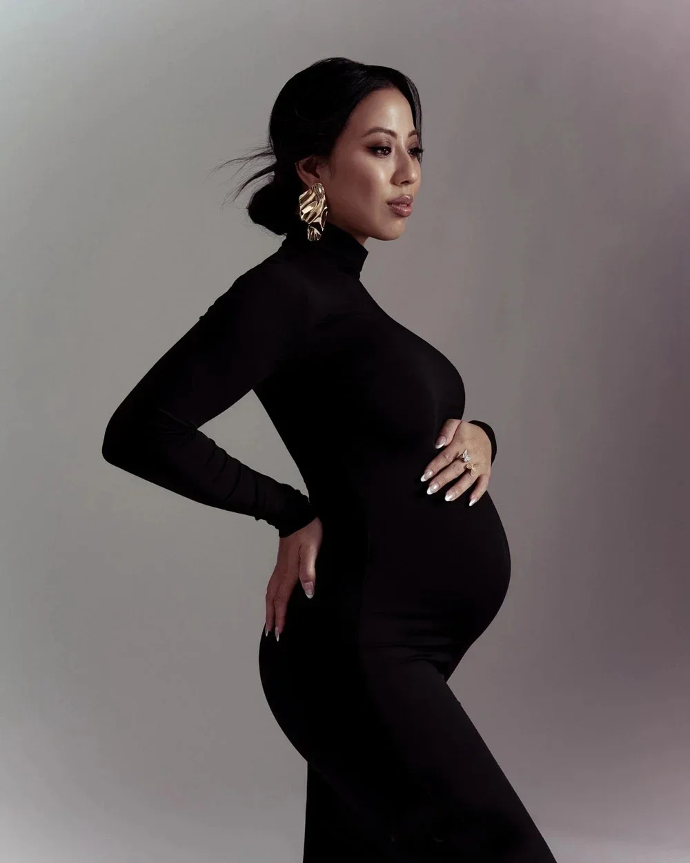 Vestido Maxi de maternidad para embarazada - imagen 5