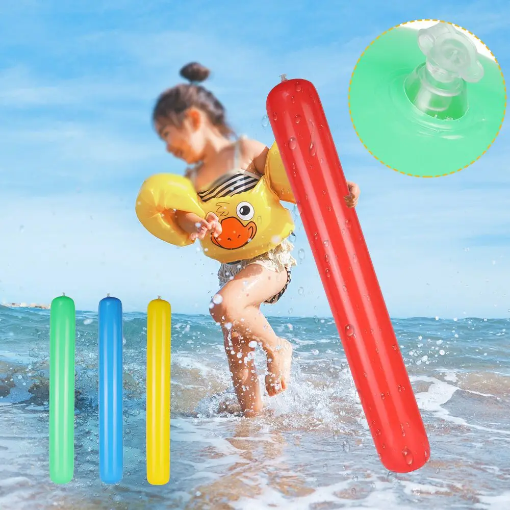 4 Uds. De coloridos para playas, juguetes acuáticos para piscina, adultos y niños, flotador de piscina, fideos, palos inflables para piscina, fideos de natación de PVC - imagen 4