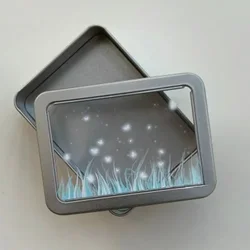 Caja de hojalata organizadora para tarjetas K-pop