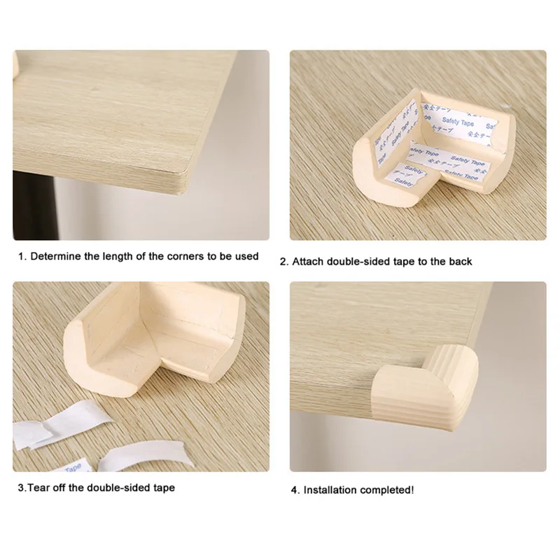 Protector de esquinas para mesas – Borde suave para bebés - imagen 3