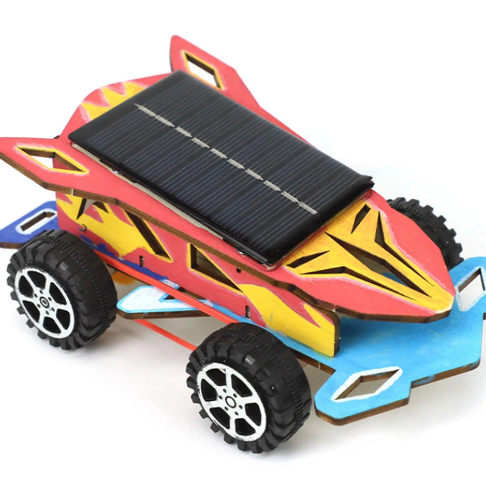 Solar Race Car Toy Physical Experiment Classroom Teaching Assembly 3D Puzzle Toy