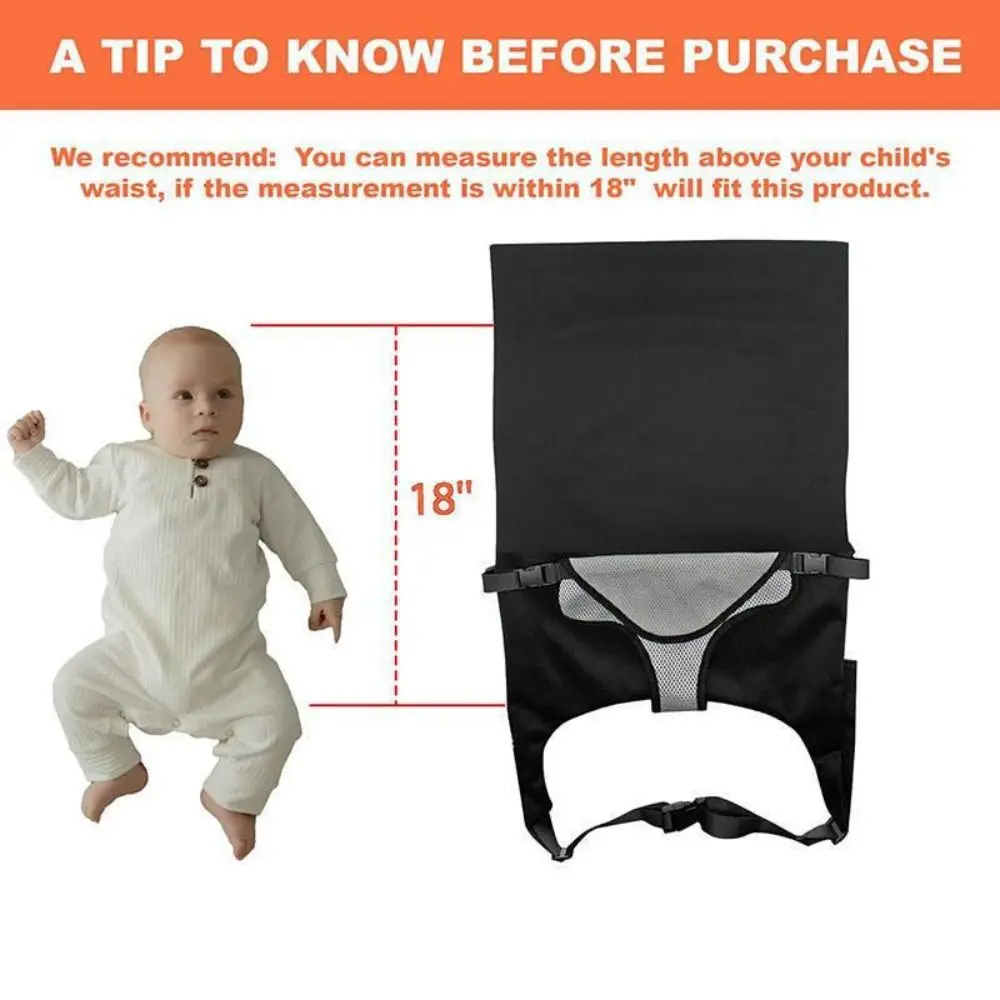 Cama de viaje plegable para niños pequeños, versión extendida, cómodo extensor de asiento infantil, asiento plano compacto para bebé, elementos esenciales de viaje - imagen 4