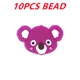 10Pcs Violet Red