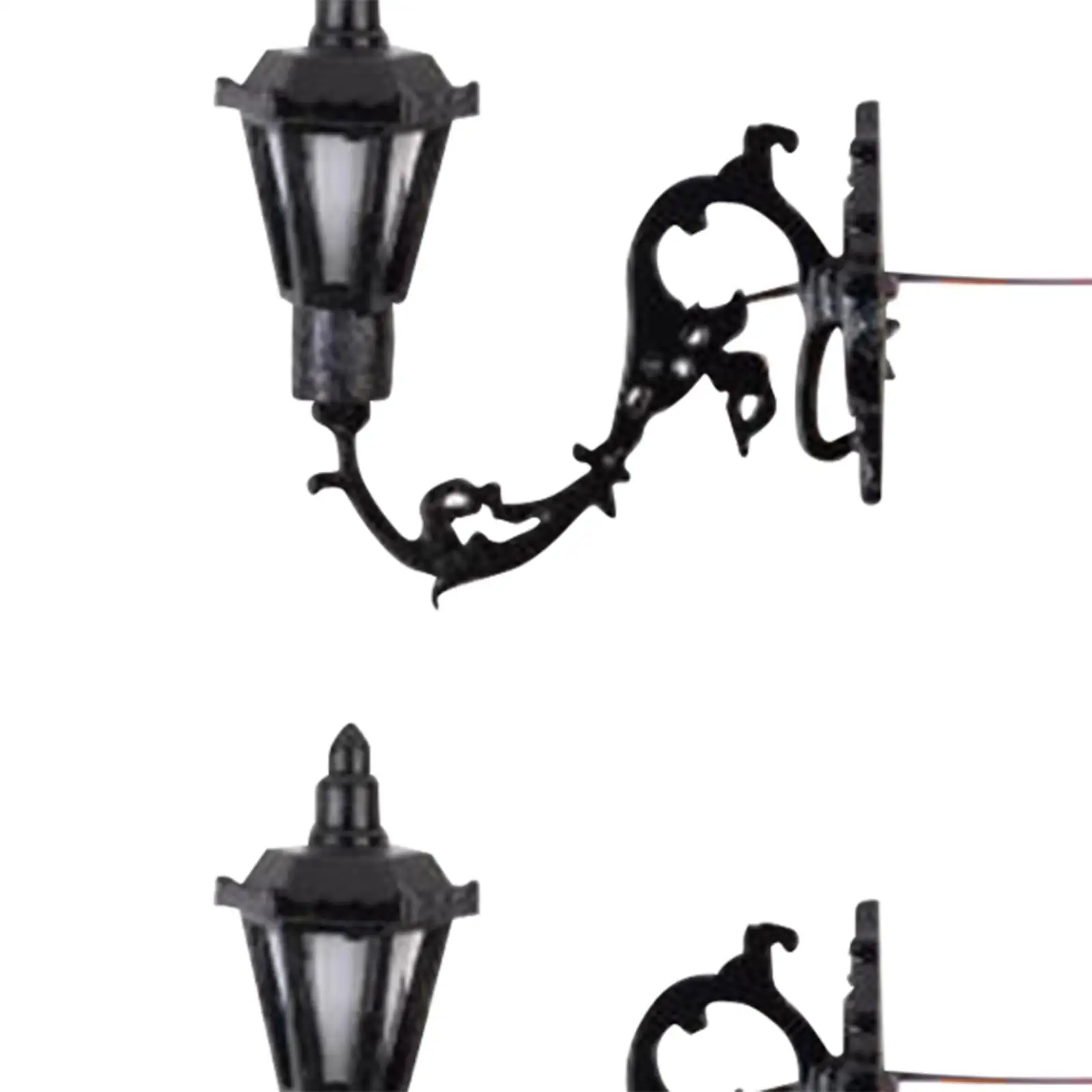 2x2x Mini Toy Lamp Toy Accessory 1:12 Scale Vintage Wall Lamp Models Furniture