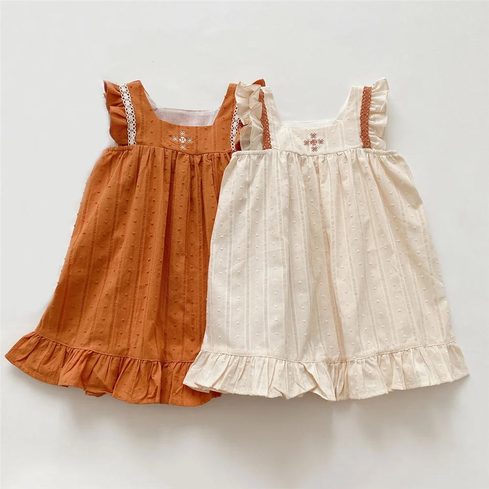 Vestido algodón - Vista principal niña