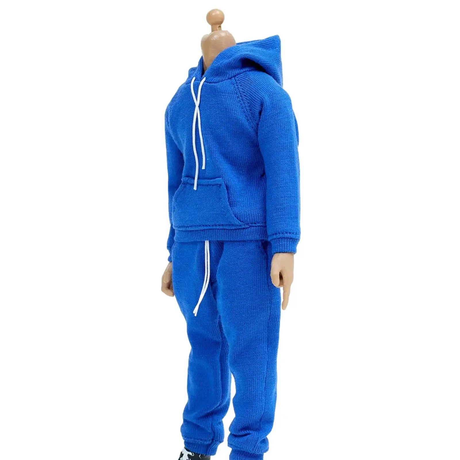 1:12 Scale Action Figure Fashion Clothes Miniature Doll Cosplay Loose Casual Sweatsuits for 6