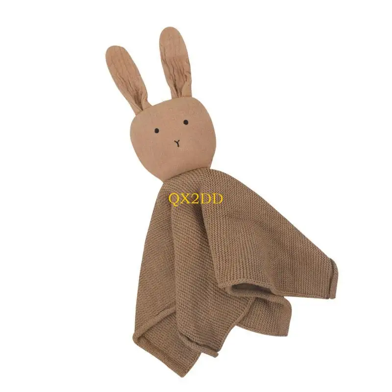 QX2D lindo coneje mando toalla toalla acurrucada - imagen 2