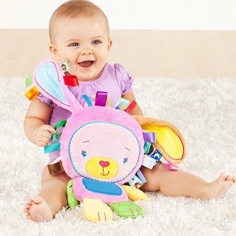 Sonajero Elefante Sensory Suave para Bebé Recién Nacido - imagen 5