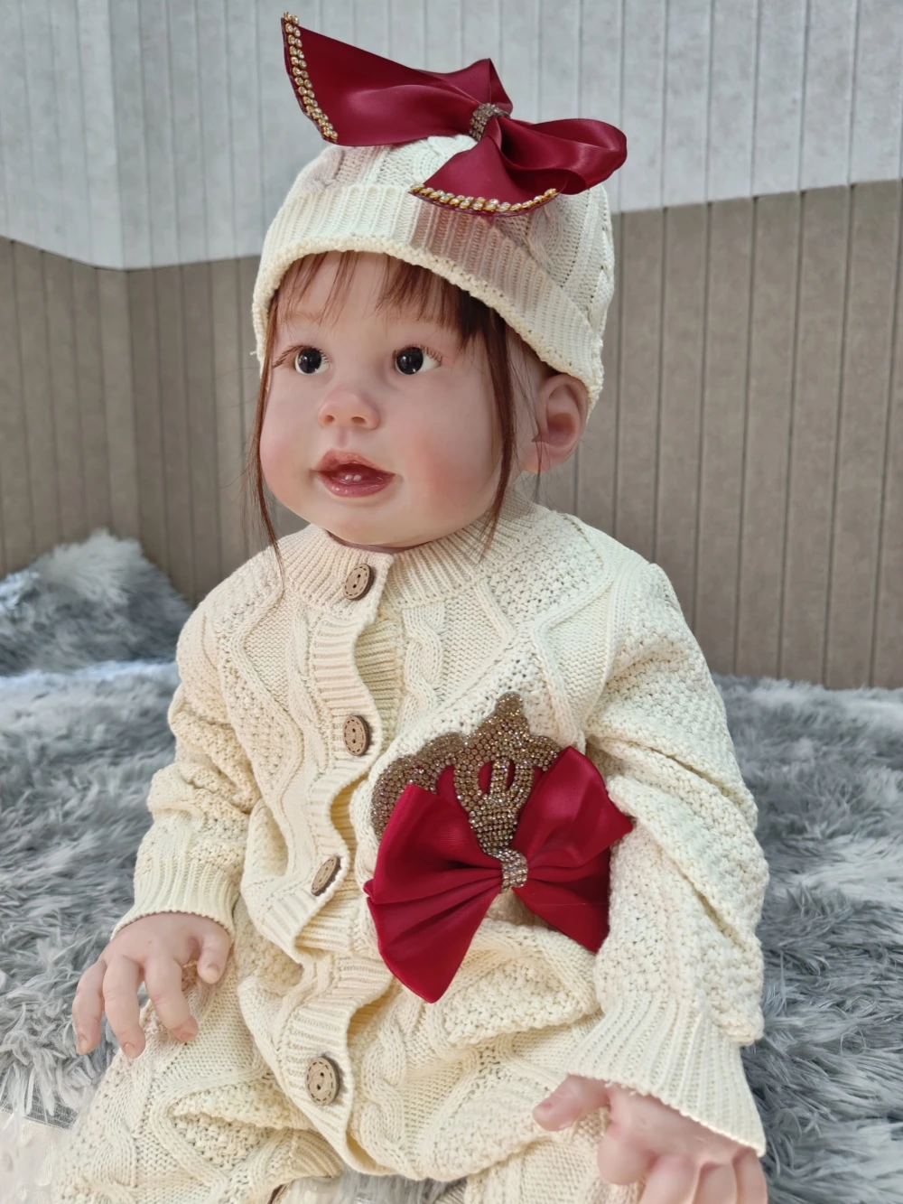 Traje de capa rosa para niña recién nacida, bordado dorado personalizado, nombre de costura, regalo personalizado, traje de Parajam para guardería en casa de bienvenida