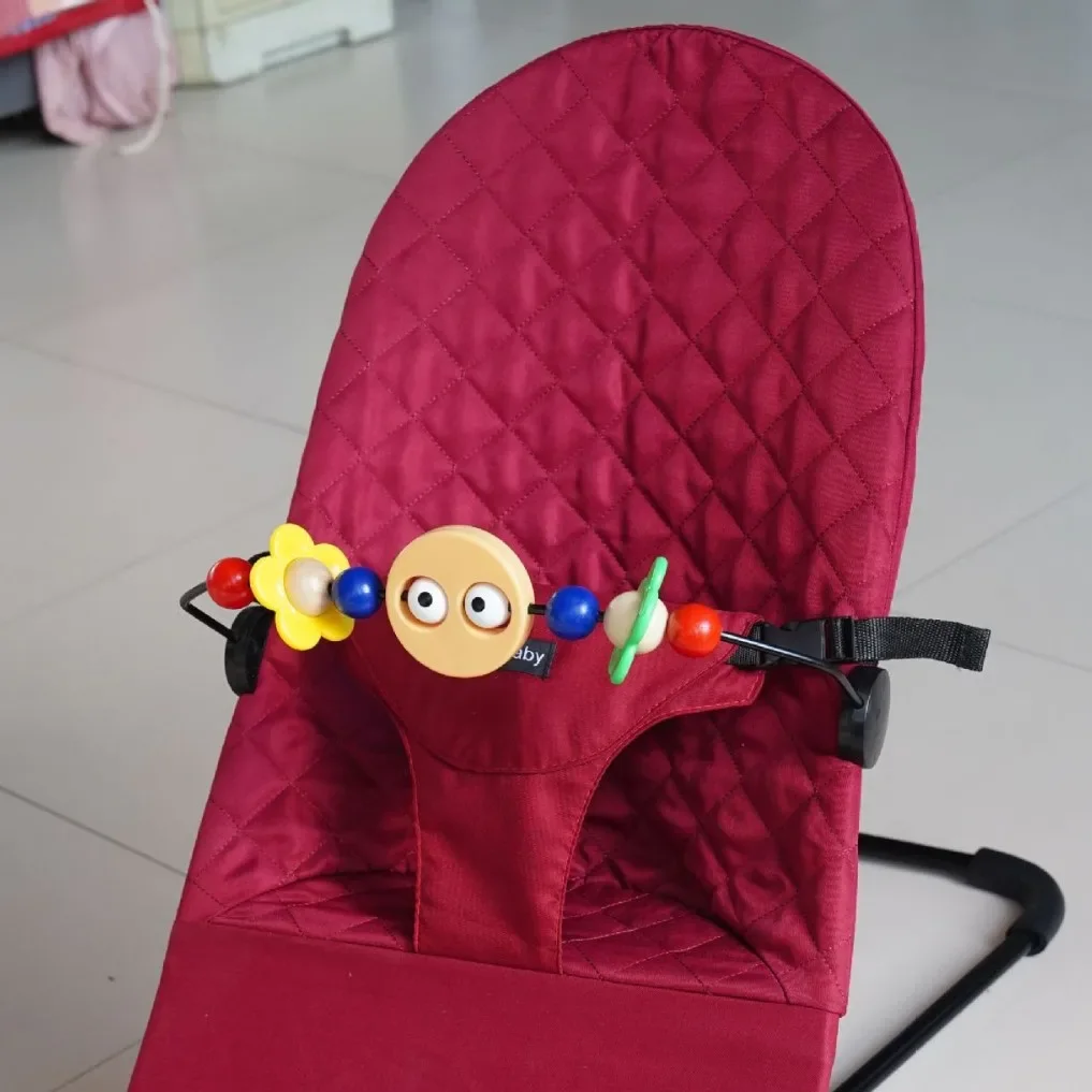 IMBABY-sillón basculante para bebé, asiento portátil para bebé con toallita, columpio reclinable ajustable para recién nacido, ergonómico, 0-12M