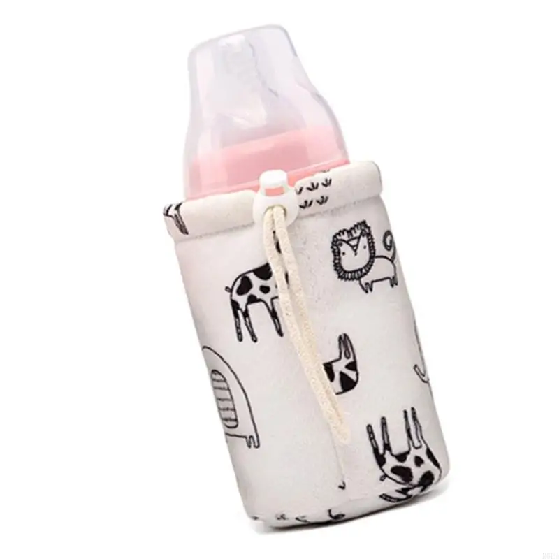 Bolsa térmica para botella lavable R6FD, calentador botella leche, bolsa aislante portátil - imagen 5