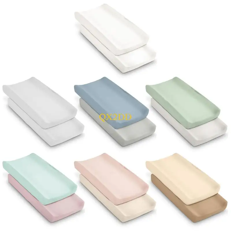 QX2D Funda de cambiador de bebé para viajes y guardería