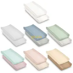 QX2D Funda de cambiador de bebé para viajes y guardería
