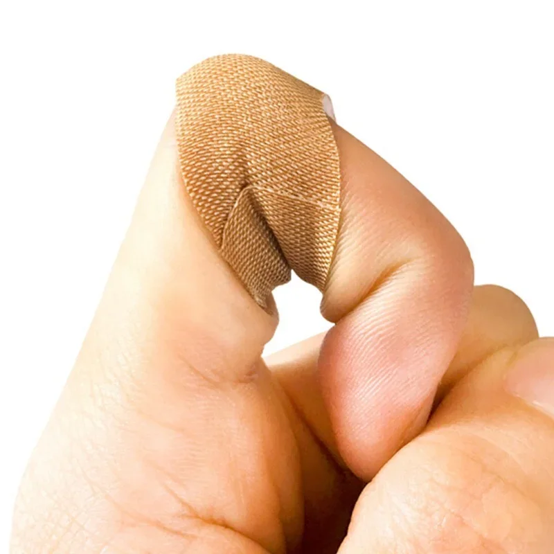 100 unids/set tirita elástica para primeros auxilios vendaje para heridas parche en cinta botiquines de primeros auxilios vendajes adhesivos para yeso - imagen 5