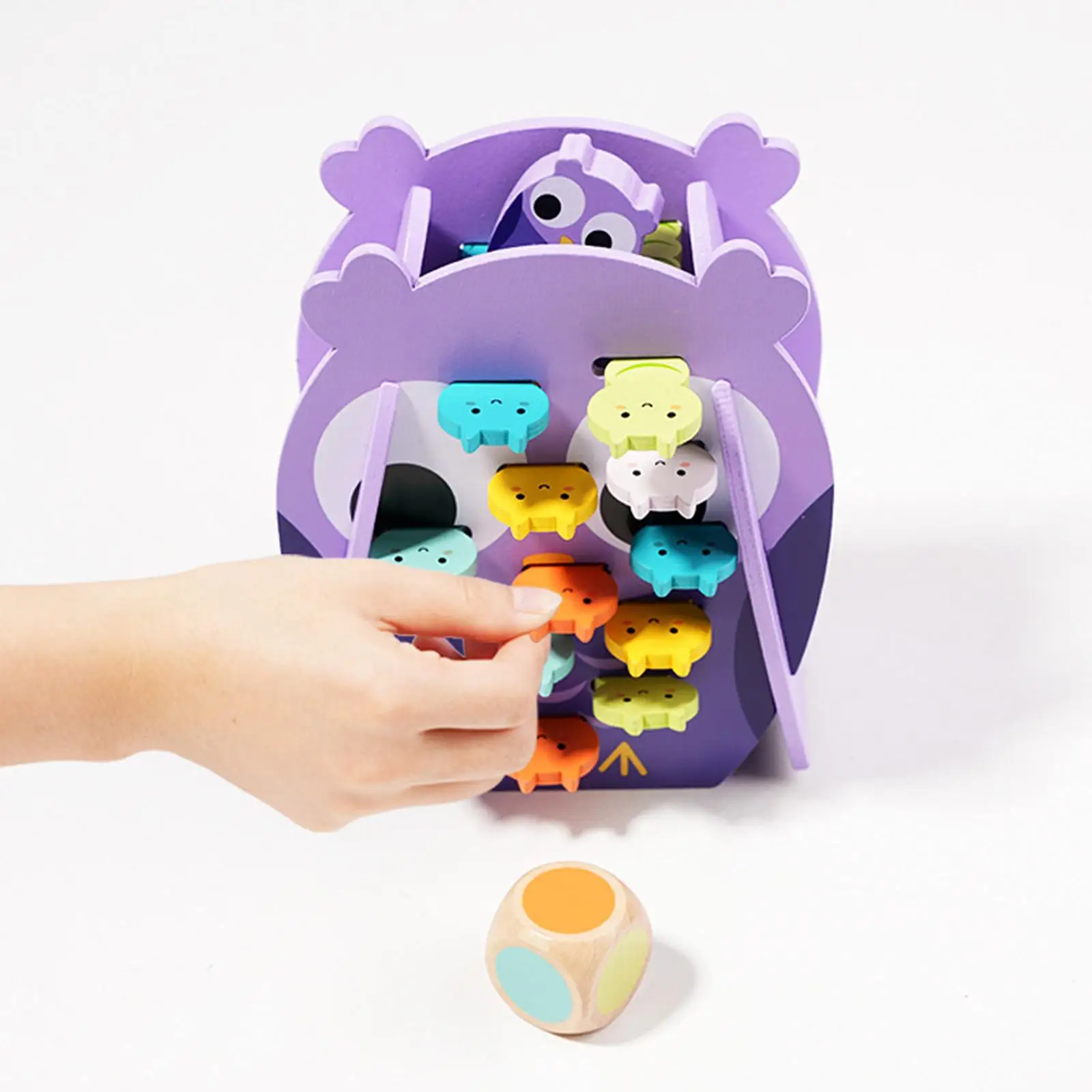 Stacking Balance Montessori Toy Development Toy Owl Building Blocks Game for Entertainment Leisure Toys Children Boys Girls
