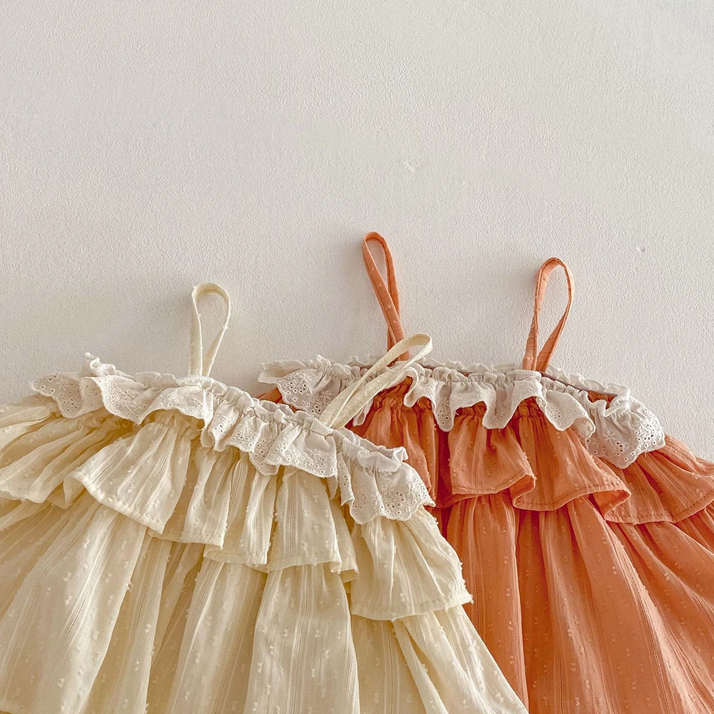 2025 ropa de verano para niñas pequeñas, camisola de una pieza con volantes, traje infantil - imagen 4