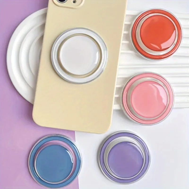 Soporte de agarre para teléfono plegable doble magnético para MagSafe – 360 °   ¡Anillo de dedo giratorio! Soporte portátil para escritorio y automóvil