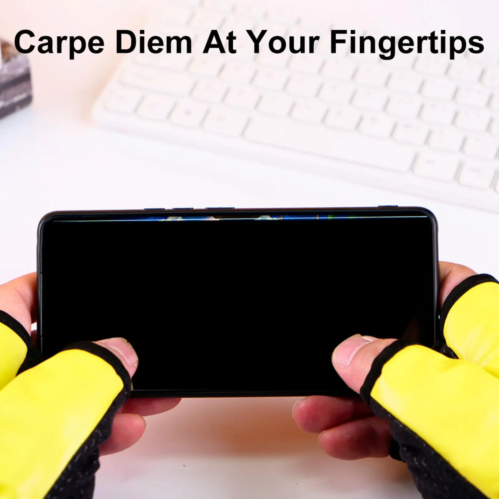 Heated Gloves Men Women Bike Gloves Portable Comfortable Fingerless Cycling