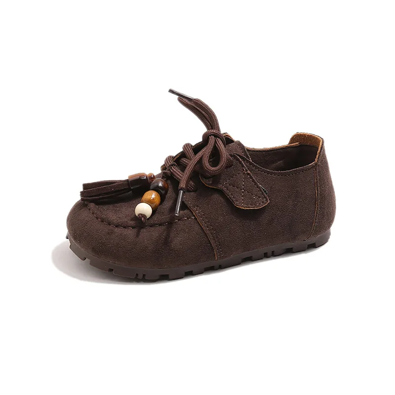 Mocasines retro de bebé con suela blanda antideslizante - imagen 4