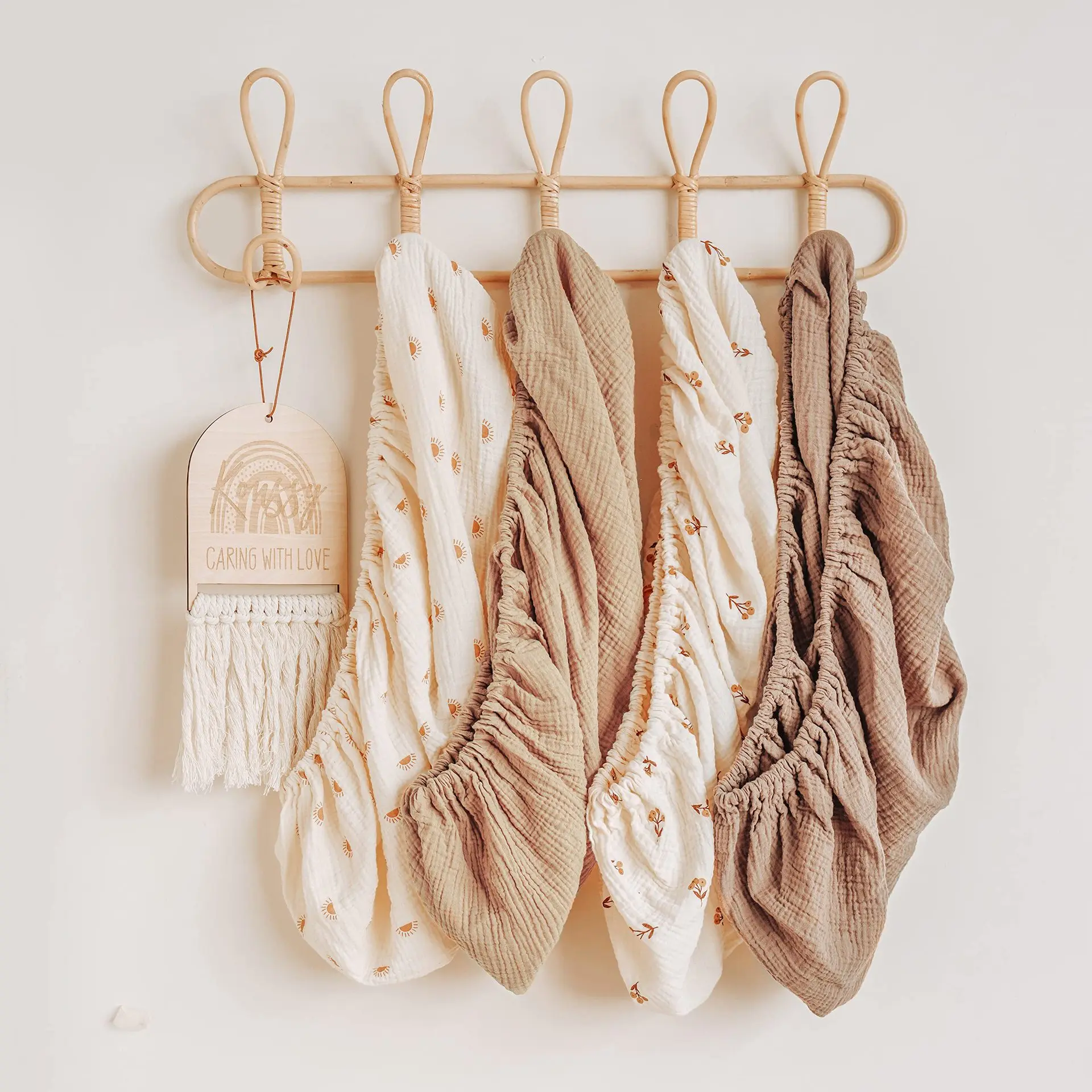 Sábana bajera de muselina de algodón suave y transpirable para bebé, Sábana para cuna de recién nacido, ropa de cama Universal para dormitorio, Sábana plana para cuna - imagen 5