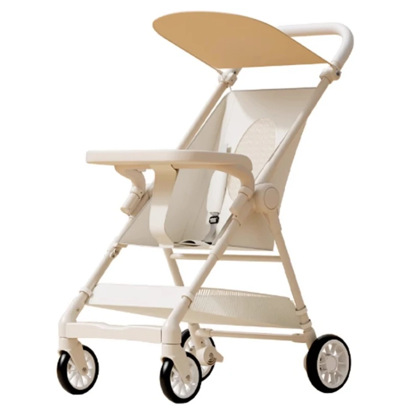 Carrito de paseo ultraligero con suspensión y ruedas pivotantes - imagen 2