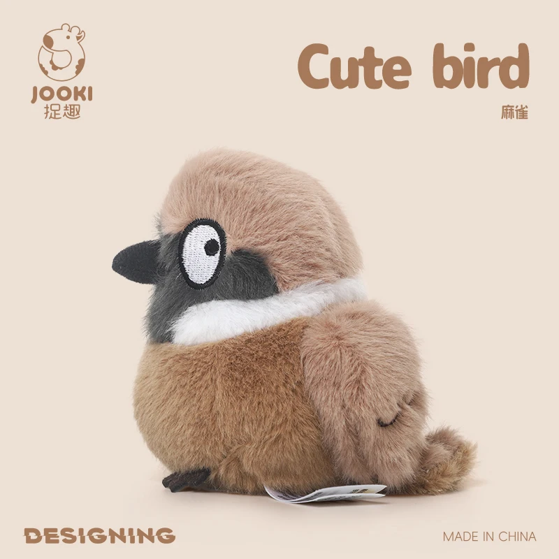 Peluche de pájaro realista suave para bebé – Juguete tierno - imagen 4